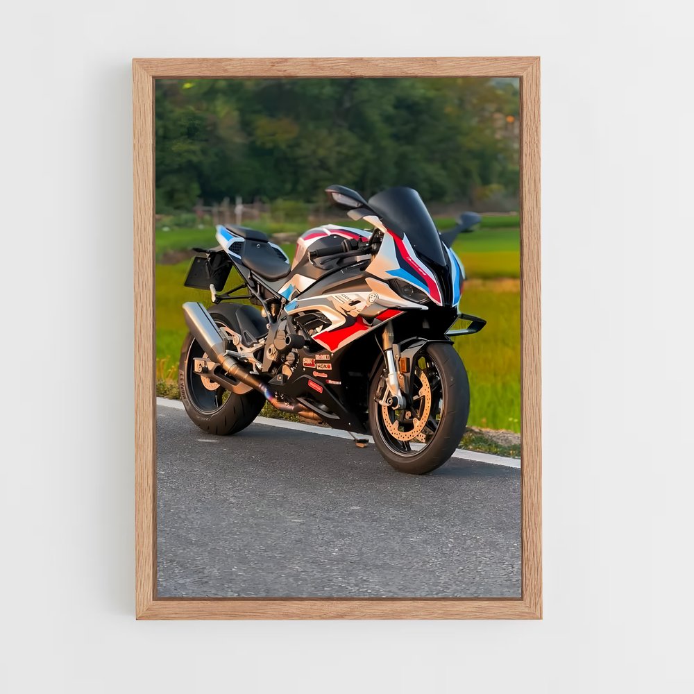 Poster Route et Liberté – affiche BMW Motorrad (vue 4)